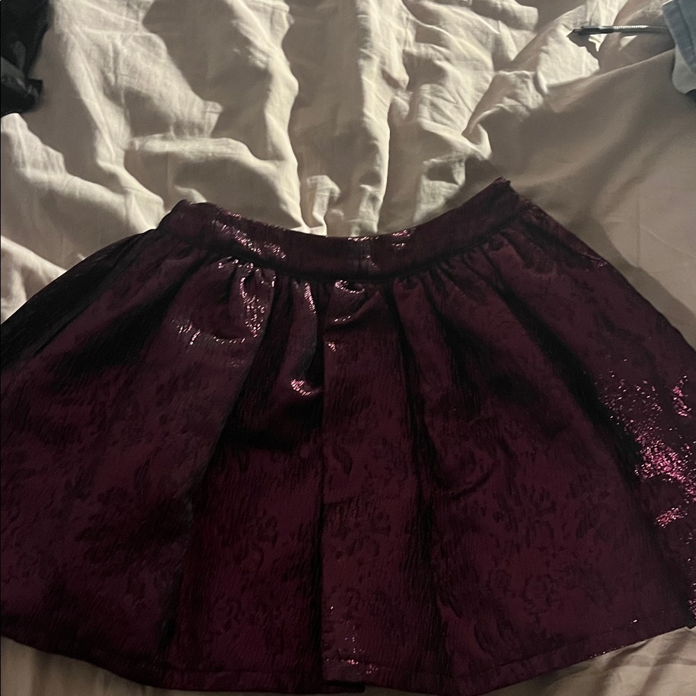 Elegant Purple Women's Skirt